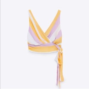 ZARA CROSS TOP